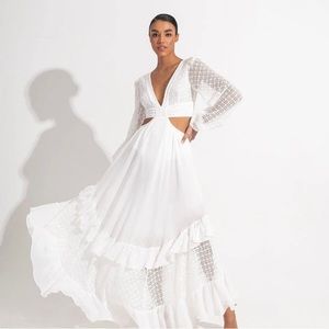 Patbo white dress! Never been worn!